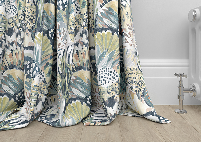 Maggie, Teal - Made to Measure Curtains - Image 6